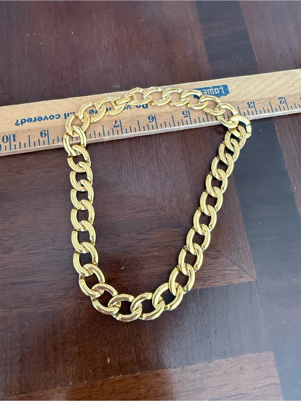 Vintage Monet Gold Tone Necklace